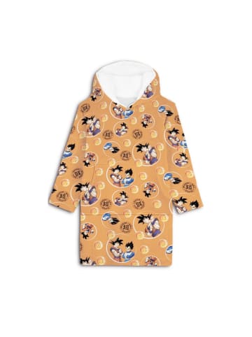 Dragon Ball Dragon Ball Z Sweat Poncho – Coral Fleece Kuschelponcho Kinder in Mehrfarbig