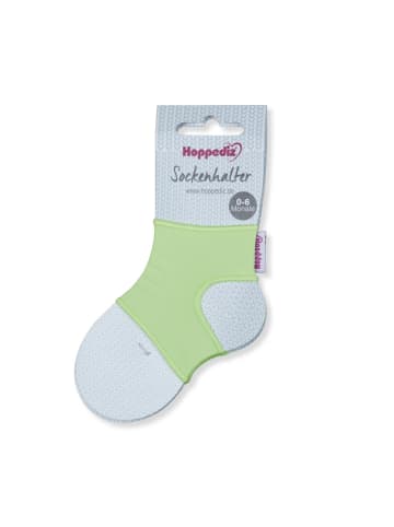 Hoppediz Babysocken Sockenhalter in grün