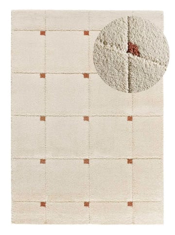 Atticgo Hochflor-Teppich BRENDA in weiß