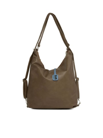 BAGmori Schultertasche in Mink