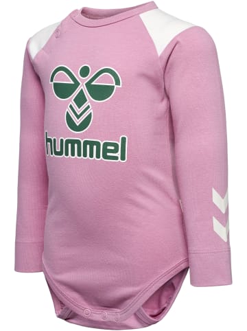 Hummel Druckknopf Strampler Raglanärmel Hmldevon Mädchen in ZEPHYR