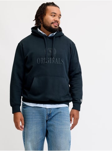 JACK & JONES PLUS Kapuzenpullover in Sky Captain