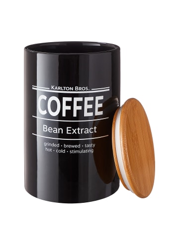 Butlers Vorratsdose KARLTON BROS. Coffee in Schwarz