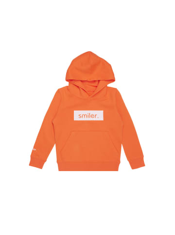 smiler. Sweatshirtkapuzenpul mini-buddy. in orange