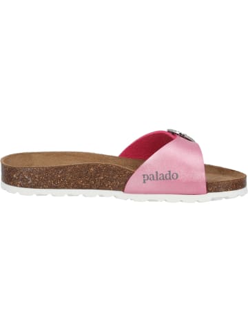 palado Pantoletten in Pink Metallic