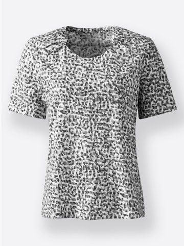 WITT WEIDEN Print-Shirt in schwarz-bedruckt