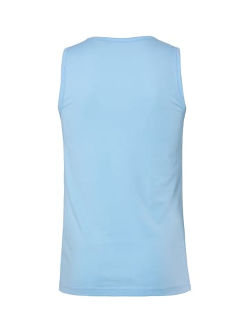 Men Plus Tank Top in helles bleu