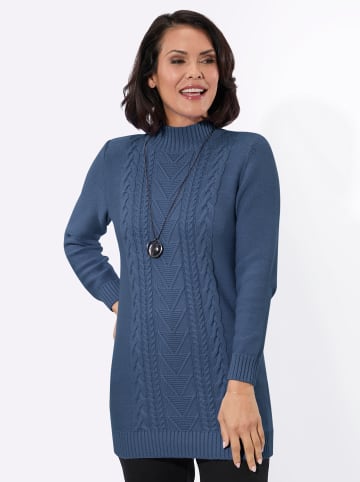 WITT WEIDEN Longpullover in jeansblau
