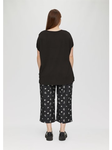 QS T-Shirt in 9999_schwarz