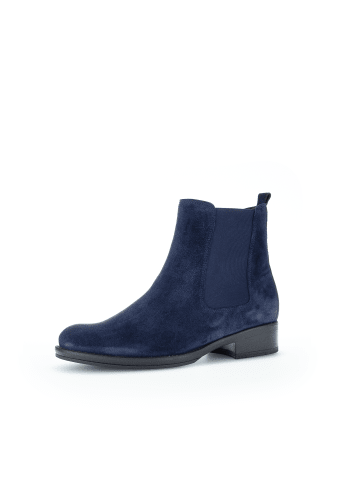 Gabor Fashion Chelsea Boots in blau