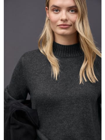 Street One Pullover in anthrazit - 0001