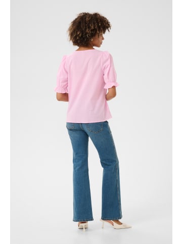 CULTURE Kurzarm-Bluse CUmuxi Relaxed fit in Lilac Sachet