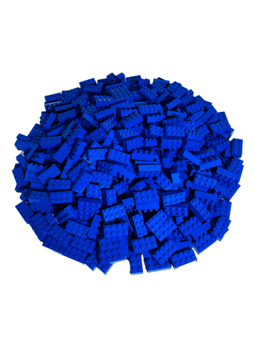 LEGO 2x4 Hochsteine 3001 250x Teile - ab 3 Jahren in blue