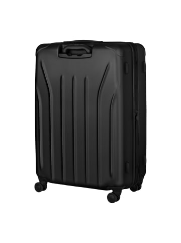 Wenger Oryson 4 Rollen Trolley L 75 cm mit Dehnfalte in schwarz