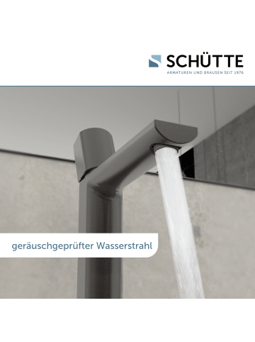 Franz Joseph Schütte NEW YORK Waschtischarmatur, Graphit matt