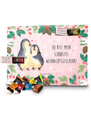 Mr. & Mrs. Panda Schokoladen-Adventskalender Pinguin Weihnachtsg... in Weiß