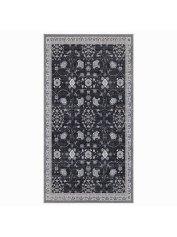 Teppich Boss Kurzflor Teppich Inka 1146, Läufer - Schwarz