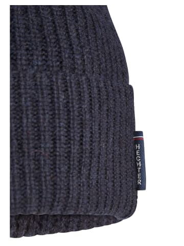 HECHTER PARIS Mütze in midnight blue