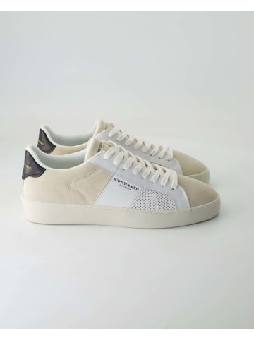 Scotch & Soda Sportliche Schnürschuhe in Beige