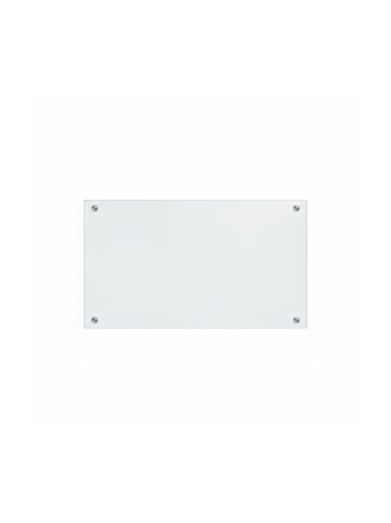 relaxdays Spritzschutz in Transparent - (B)90 x (H)40 cm