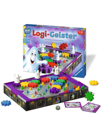 Ravensburger Brettspiel Logi-Geister - Kinderspiel ab 5 Jahre 5-10 Jahre in bunt