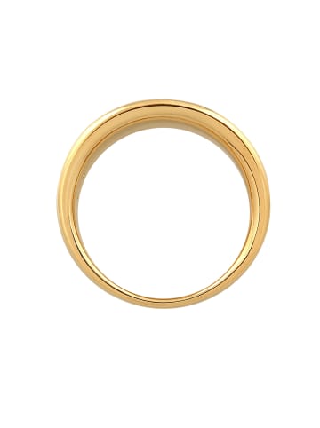 Elli Ring 925 Sterling Silber Oval in Gold