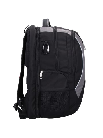 traveller PROnature Rucksack 48 cm Laptopfach in schwarz