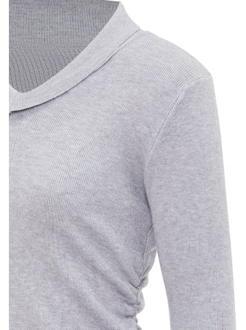 leo selection Strickpullover in Grau