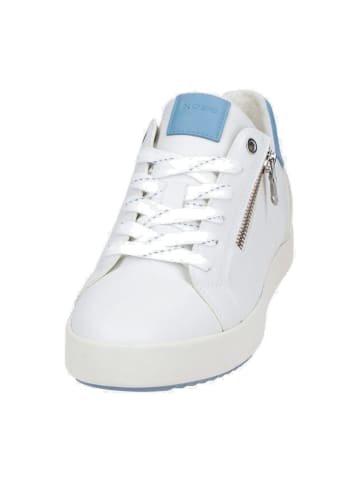 Geox Komfort Schnürschuhe in Weiß