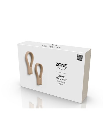 Zone Denmark Handtuchhalter Loop magnet in Camel