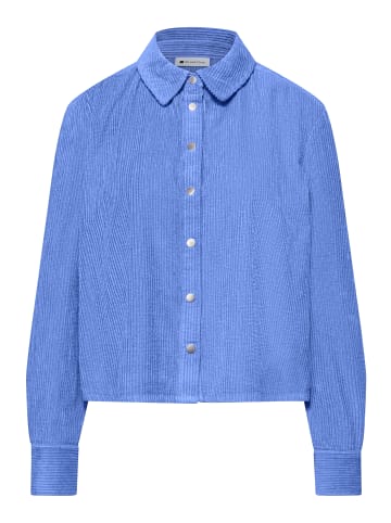 Street One Cordbluse in blau