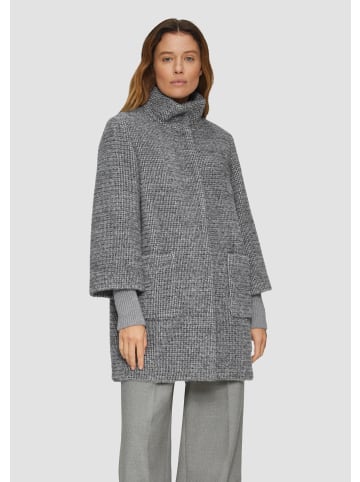 s.Oliver BLACK LABEL Outdoor-Mantel langarm in Grau