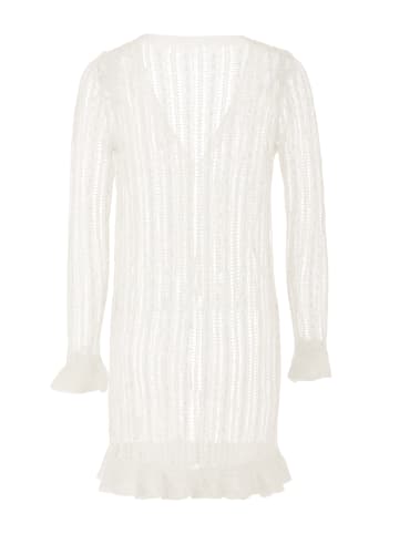 DreiMaster Klassik Women Cardigan in Wollweiss