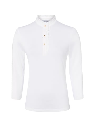 More & More Langarmshirt in weiß