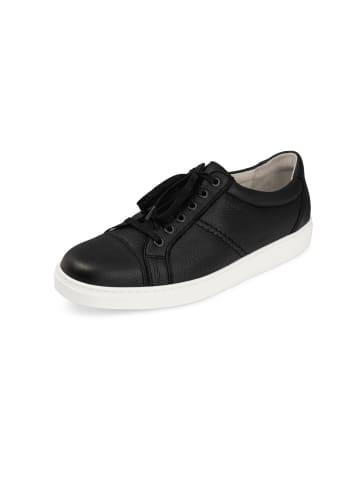 VITAFORM Hirschleder Sneaker in schwarz