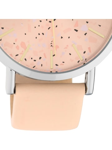 Oozoo Analog-Armbanduhr Oozoo Timepieces rosa groß (ca. 42mm)