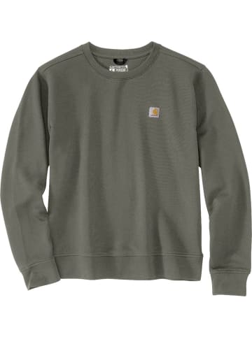 CARHARTT Pullover "French Terry 106179" in Grün