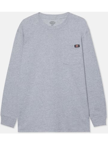 Dickies T-Shirt "Heavyweight Ls Pocket Tee Relaxed" in Grau