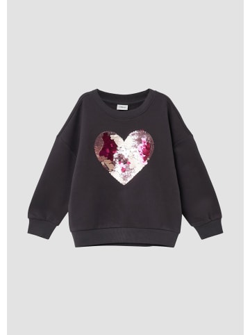 s.Oliver Sweatshirt in 9866_dunkelgrau