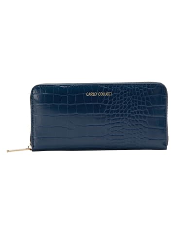 Carlo Colucci Geldbörse Covi in Navy