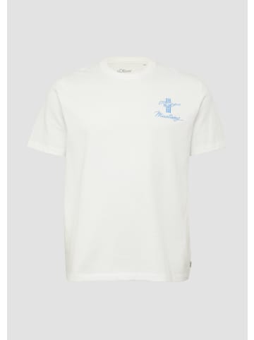 s.Oliver T-Shirt in 01D4_weiß