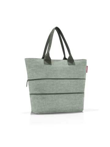 Reisenthel e1 - Shopper erw. 50 cm (twist maroon) in twist sage