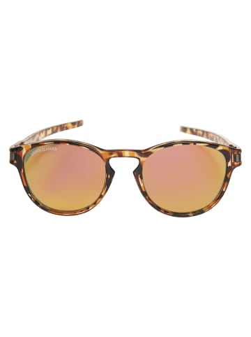Urban Classics Glasses in brown leo/orange