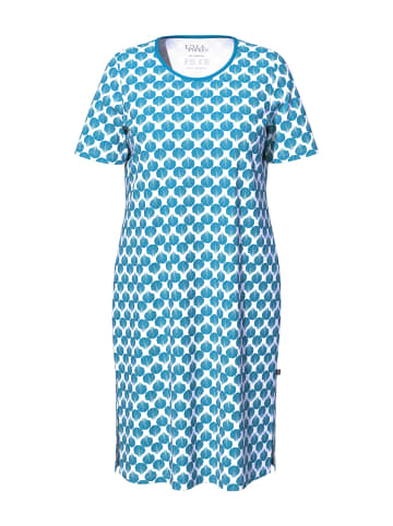 Ulla Popken Nachthemd in lagunen grün