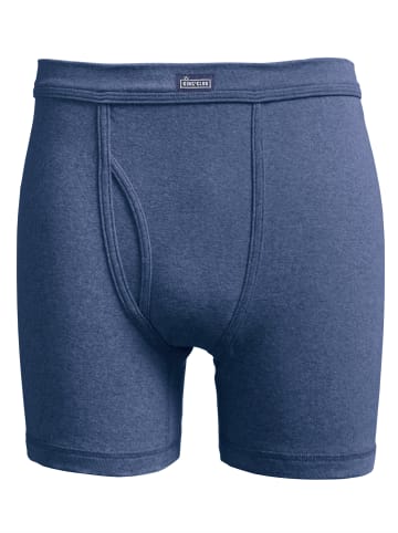 WITT WEIDEN Hose kurz in dunkelblau-meliert