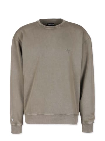 HONESTY RULES Sweatwear " Faded " in faded-mud