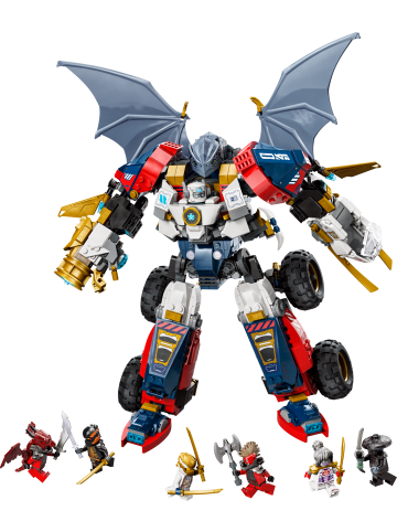 LEGO NINJAGO® Zanes Ultra-Kombi-Mech in Mehrfarbig ab 9 Jahre
