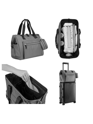 Kikkaboo Tasche Maxi Wickelunterlage in grau