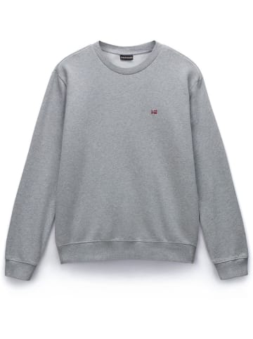 Napapijri Pullover "Balis Crew 1" in Grau