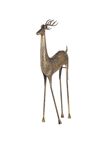 Beliani Dekofigur PELLO in Gold - (W) 27 x (H) 126 x (L) 53 cm